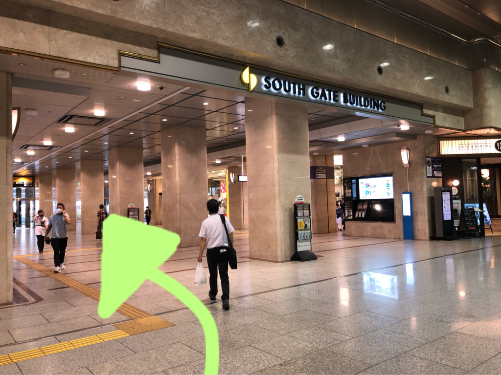 大阪駅南口(JR線)からの行き方4
